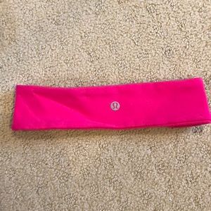 Lulu lemon pink headband